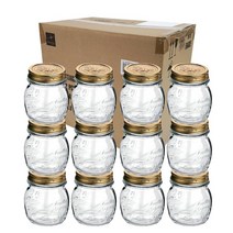 보르미올리 콰드로 밀폐유리병, 0.25L, 12개입