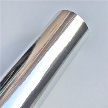 자동차랩핑지 카본시트지 랩핑지 인조가죽 시트지 유연한 광택 레드 블루 실버 크롬 미러 비닐 필름 랩 자, 02 Silver_03 152X40 CM