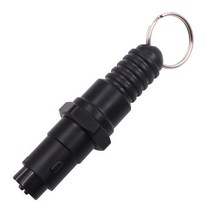 차량망치 탈출도구 비상탈출 차량용안전용품 비상2in 1 자동차 안전 망치 ABS 탈출 창문 브레이커 펀치, 01 TRANSPARENT, 01 TRANSPARENT