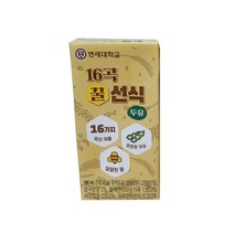 연세두유 16곡 꿀선식, 190ml, 48개