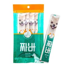 짜먹는 귀여운 야외 나들이용 폼피츠 오리간식 2개 애완견 놀이용 펫간식