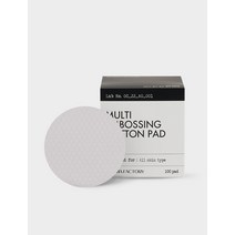 더마팩토리 EDLP 엠보싱 코튼 패드 100매 (용기미포함), 1개