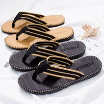 오너클랜 캐주얼 남성 여름 바닷가 비치 조리 슬리퍼 신발 슈즈