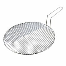스텐 원형 석쇠 업소 식당 손잡이 그릴 불판 295 1줄, 295 1줄꺾임
