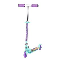 Rainbow High 2 Wheel Kick Scooter for Kids - Easy & Portable Fold-N-Carry Design Ultra-Lightweight, Karmas World