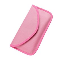 현금통 휴대용 차량용 금고 새로운 6.5in 휴대 전화 신호 차폐 주머니 GPS RFID 차단 가방 안티 스캔 자기 카드 홀더 자동차 키 패러데이, 04 Pink