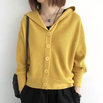 브이넥 니트가디건 아우터 스웨터 가을겨울 빅사이즈 티셔츠 여성의류 와이드 후드티 외 긴소매 상의 2713905022