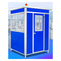 주차부스 경비 이동식초소 매표 부스 제작 창고 임시, 1.2x1.5x2.15LWH