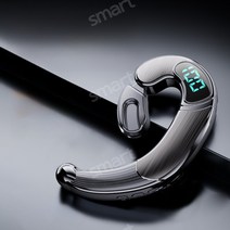 귀안아픈이어폰 수영장이어폰 골밀도 이어커프스 무선 수중 헤드셋 귀걸이 클립형블루투스 방수, 공식 표준, 화이트