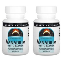 소스네츄럴 바나듐 크로뮴 90정 2통 인슐린 크로미움 소스내츄땡