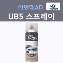 순정품 현대 아반떼AD UB5 스프레이 붓펜 카페인트, 1개, 200ml
