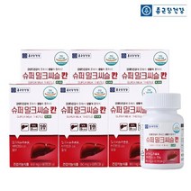 종근당건강 슈퍼 밀크씨슬 칸 6병 12개월분 간건강 4중복합기능성