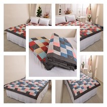 방.거실 쇼파앞.만능 면 돌침대.일반침대 바닥깔개 토퍼카페트/ 두툼한, 레드