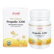 하이웰 프로폴리스 3200mg 100캡슐 뉴질랜드 플라보노이드 함유 베지캡슐, 1개