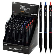 자바펜 JET LINE(0.7mm)극초저점도 유성볼펜(30자루Set), 1개, 30자루Set