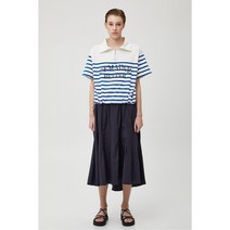 보브 VOV 나일론 언발 플리츠 스커트 7153235001