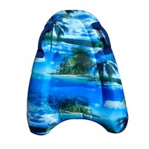 어린이 풍선 패들 서핑 보드 여름 수영 플로팅 매트 야외 풀 비치 패드 워터 플레이, [04] coconut tree