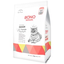 [고양이진짜고등어진짜참치] 보노네이처 고양이 인도어 참치 사료, 6kg