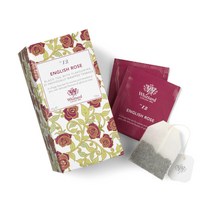 whittard Tea Discoveries English Rose 위타드 티 디스커버리 잉글리쉬 로즈 개별 포장 티백 25개입 50g, 1개