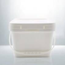 페일사각8L 백색 P고리 PD 1박스 16개 8리터 페일용기 플라스틱용기 bucket
