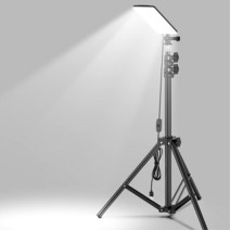 야간캠핑 높이조절 스탠드형 LED조명 캠핑랜턴 캠핑장비 텐트등 캠핑용품장비 휴대용, 1개