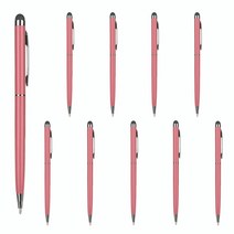 정전식 스타일러스 터치 볼펜, 핑크(10pcs)