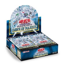 유희왕 OCG Duel Monsters DAWN OF MAJESTY 보너스 팩 1개 박스 초회