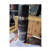 스텐리 새로운! 스탠리 마스터 시리즈 25온즈. 깨지지 않는 열 보온병 - 블랙