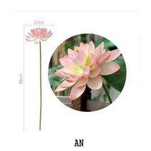 JINGHENG 연꽃조화 꽃 인테리어조화나무 도매 인테리어 공연소품, AN