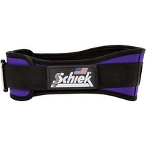 Schiek Sports 2004 리프팅 벨트 - 파워 리프팅을 위한 12.1cm(4.75인치) 허리 지지대 469137, Large, Purple