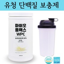 유청 단백질 프로틴 파우더 가루 아미노산 WPC 프로틴쉐이크 유청가루 단백질분말 보충제 쉐이커보틀, 1세트