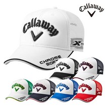 캘러웨이 투어 아메리칸 메쉬 남성 골프모자 20CCL, 레드