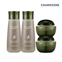 [KT알파쇼핑](트러블 OUT 피부 진정 보습) 참존 쑥테디셀러 쑥에센스2+쑥크림2, 1세트