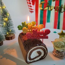 크리스마스 MERRYCHRISTMAS 레터링초 파티초 홈파티데코 초, 메탈레드