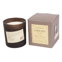 Paddywax 패디왁스 –라이브러리 마크 트웨인 글래스 캔들 타바코 플라워 앤 바닐라 184g x2개