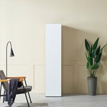 카이 시스템 모듈 틈새 터치 도어 400 옷장 모음 선반장 원룸 안방 옷정리, 그레이