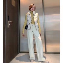 여성용 스판 코듀로이 팬츠 하늘비즈 A8 G873F853