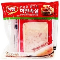 하림 하얀속살 밥싸먹는 슬라이스햄100g X 4입 아이스포장무료, 4개