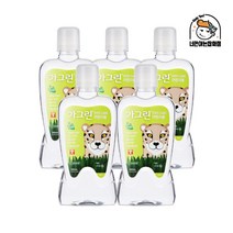동아제약 어린이 가그린 청포도 380ml x 5개 구강청결제, 단품