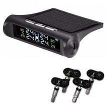 무선 TPMS 타이어 공기압 경보장치 LCD 화면 내장 외장 센서, 지구마켓 TPMS 타이어 공기압 센서 내장형개