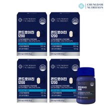 [추석선물] 청담뉴트리션 콘드로이친 1200 600mg x 60정 저분자 소연골, 240정(4개월)