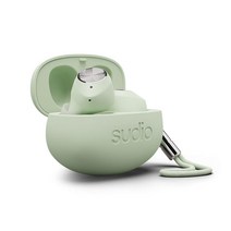 [] SUDIO T2 (민트 그린) 무선 이어폰 Bluetooth ANC 노이즈 캔슬링 방수성 북유럽 디자인