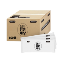 더맑은세상 엠보 업소용 물티슈 고급형(60gsm) 800매