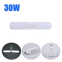 천장실링팬 서큘레이터 냉방기기 선풍기 Led 천장 팬 램프 30W 45W 60W 가정용 실내 주방 장식 잎 글로브, 01 30 W 2 Fans_01 1 PCS