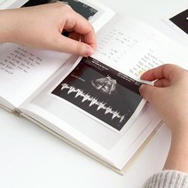 임신 일기 태교 다이어리 산모수첩 일기장 성장 아기 임산부 아기 애기 초음파 플래너, 도트