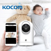 코콤 KC-K6 스마트 홈카메라 홈캠 WiFi IOT 디바이스 보안캠 강아지 카메라 반려동물 펫캠 아기 베이비캠 스마트폰 연동 가정용 CCTV 자가설치