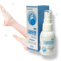 내바렌 뿌리는 발 발톱 각질 관리 무좀 스프레이 약 40ml, 1개, 1개