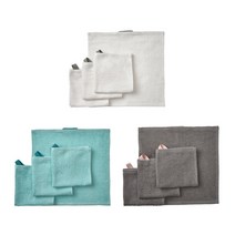 이케아 DIMFORSEN 딤포르센 핸드타올 4개 505.128.90, 화이트_505.128.90