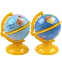 리락쿠마지구본저금통 캐릭터 인테리어 동전저금통