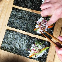 [바다조아] 전문가용 스시김 100매 280g 해외수출용 마끼김, 선택옵션, 스시김 50매 2봉